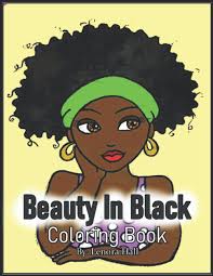 Beauty In Black Coloring Book