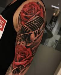Rose Music Tattoo Music Tattoo Sleeves Music Tattoo Sleeve Tattoos