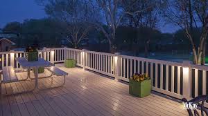 Subtle Outdoor Deck Railing Lighting Ideas