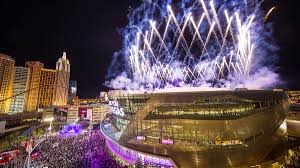 The very first hockey games to be played in the arena were for exhibition games with the los angeles kings against the dallas stars. Restaurants Bars T Mobile Arena Vegas Golden Knights Eater Vegas