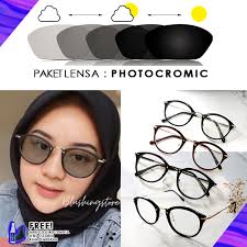 Meskipun disisi lain saat ini promosi. Kacamata Minus Photocromic Lensa Berubah Warna Anti Radiasi Hp 8937 Lazada Indonesia