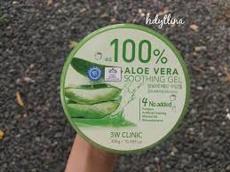 Aloe vera 92% moisturizing gel true natural extract soothing & moisture 300ml us. Review 3w Clinic 100 Aloe Vera Soothing Gel Marlina Hidayati