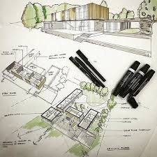 Instagram Photo By Architectural Sketches May 25 2016 At 8 27am Utc Architecture Drawing Architecture Presentation Architecture Sketch