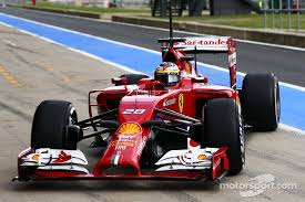 Pedro De La Rosa Ferrari F14 T Development Driver Ferrari Las Rosas Formula One