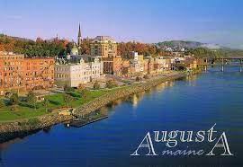 Augusta Maine Postcard Available A Photo On Flickriver Maine Postcard Maine Augusta Maine