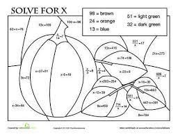 Keep your kids busy doing something fun and creative by printing out free coloring pages. Advanced Color By Number Worksheet Education Com Maths Activities Middle School Fifth Grade Math Teaching Math