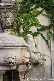 Detail Of The Fountain Of Nostradamus To Saint Remy De Provence Jardim Provenca