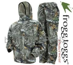 Details About Frogg Toggs Rain Gear As1310 58 All Sport Realtree Edge Camo Mens Suit Hunting