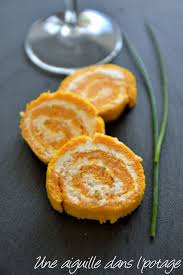 Roule Carottes Au Fromage Frais Echalote Ciboulette Recettes De Cuisine Recette Aperitif Cuisine Et Boissons
