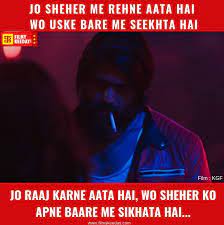 All Superhit And Powerful Dialogues Of Kgf In Hindi Famous attitude dialogues in hindi for facebook. powerful dialogues of kgf in hindi