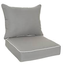 Jetzt neu oder gebraucht kaufen. Mozaicmozaic Azpc6604 Indoor Or Outdoor Sunbrella Deep Seating Cushion Pillow Set With Corded Edges 23 In W X 25 In D Canvas Charcoal Dailymail