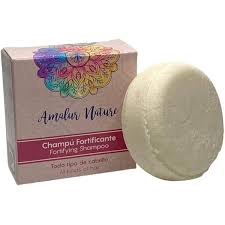 Champú sólido fortificante con aceite de ricino