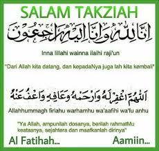 Check spelling or type a new query. Salam Takziah Buat Sahabat Kita Siti Ilyani Dan Keluarga Yang Telah Kehilangan Ayahndanya 4 Hari Yang Lalu Di Madinah Kami Dari Iicosam Mendoakan Semoga Roh Allahyarham Ditempatkan Di Kalangan Mereka Yang Beriman Dan