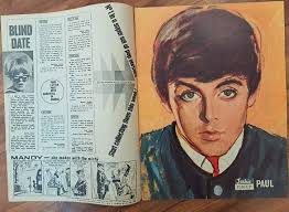 Jackie no 10 March 14 1964 Original Vintage Magazine Cover : Dave Clark  60th Birthday Gift