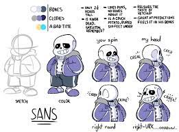 Sans Reference Sheet Undertale Undertale Funny Undertale Fanart