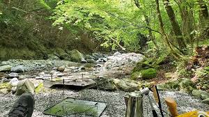 奥道志オートキャンプ場 サイトの広さ 予約方法 川遊び等まるごと紹介 オートキャンプ場 川遊び 道志