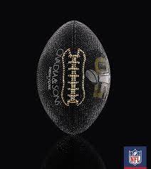 Ovadia Sons Don The Brand S Football With Swarovski Crystals Bringing A Bit Of Luxury To The Field This Super Bow Football S Swarovski Crystals Glamour Home