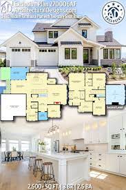 Plan 270006af 3 Bed Modern Farmhouse Plan With Two Story Great Room Modern Farmhouse Plans Farmhouse Plans Dream House Plans
