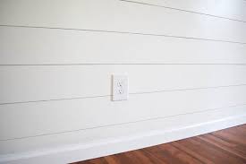 Ships in 48 hours · no power tools necessary · no wall prep needed Rachel Schultz How To Shiplap Inexpensively
