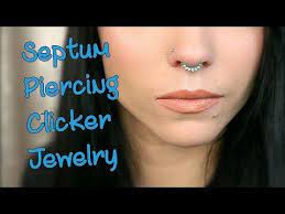 Changing My Septum Piercing For The First Time Septum Clicker Youtube Septum Piercing Septum Clicker Spin For Perfect Skin
