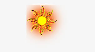 Is a small simple design of sun perhaps for an inner wrist tattoo. Yellow Tribal Sun Tattoo Design Design Transparent Png 416x415 Free Download On Nicepng