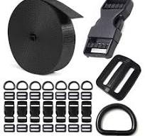 Amazon.com: ONE WVW PIN 1 inch Buckle Nylon Strap Set: 1 IN ...