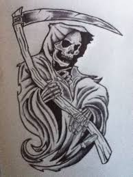 Grim Reaper Grim Reaper Tattoo Reaper Drawing Reaper Tattoo