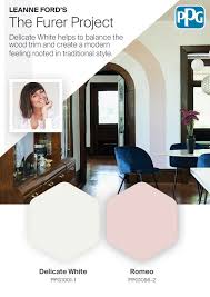Leanne Ford S Color Choices From The Furer Project Leanne Ford S Ppg Paint Color Choices Paint Color Choices Home Improvement Show White Paint Colors