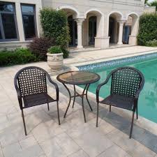 Backyard Creations Reg 3 Piece Monrovia Bistro Collection Backyard Creations Patio Furniture Collection Outdoor Furniture Sets
