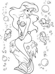 Ariel cute disney coloring pages. 40 Free Disney Coloring Pages Printable