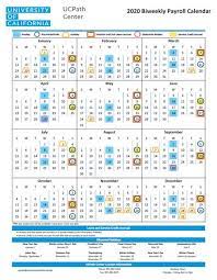 Bi weekly payroll calendar 2020. Biweekly Pay Periods In A Year
