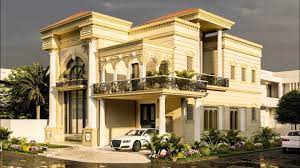 Victorian house plans are patterned on the 19th and 20th century victorian periods mixing in the french victorian house plans have irregular exterior shapes, leading to free form, typically two story. 10 Marla 40 X65 Victorian Style Corner House Design With Basement Butterfly Design Of Stairs Youtube