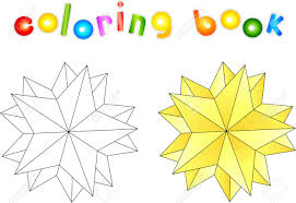 Download and print free snowflake with christmas stars coloring pages. Christmas Star Coloring Book For Kids Royalty Free Cliparts Vectors And Stock Illustration Image 67128319