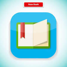 New Book App Icon Flat Style Design App Icon Book App App Icon Design