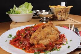 Schnitzel Mit Selbstgemachter Zigeunersauce Zu Faul Zum Kochen Zigeunerschnitzel Rezept Zigeunerschnitzel Schnitzel