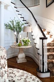 Kristin Peake Interiors Foyer Table Decor Staircase Decor Foyer Furniture