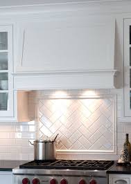 When you're talking kitchen backsplash ideas, it doesn't get much easier than this. Backsplash Design Above Range Yes Or No