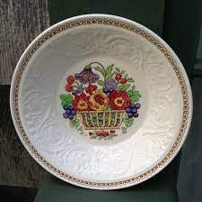 Wedgwood patrician embossed (2 sets) cream soup bowls & saucer w/4 extra bowls. Vintage Wedgwood Patrician Berry Bowl Sauce Bowl Windermere Etsy Vintage Garden Parties Garden Party Decorations Berry Bowl