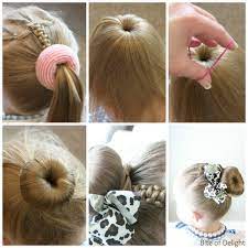 Besides, it is very easy to make and will only take you a few seconds in the morning. Top 5 Bun Hairstyles For Girls Bite Of Delight