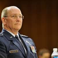 Air Force Lt. Gen. James Jackson, chief of the Air