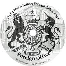 Mi6 secret intelligence service wappen logo abzeichen england wandschild #17094. World War Ii British Foreign Office And Secret Intelligence Service Sis Files