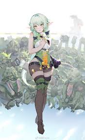 High Elf Archer Anime Character Design Anime Elf Anime Characters