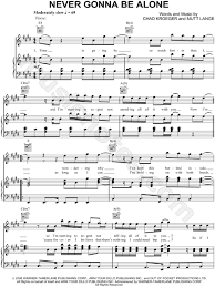 Nickelback Never Gonna Be Alone Sheet Music In E Major Transposable Download Print Sheet Music Nickelback Sheet Music Direct