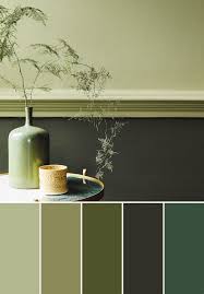 Nuancier The Vert Palette Couleur Noire Couleurs De Peinture Verte Palette De Couleurs Vert