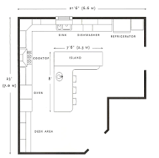 A table on the open side of this. House Kitchen Design Kitchen Plans Kitchen Floor Plans Remodeling Floor Plans