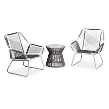 Carag 3pc Patio Chat Set Gray Project 62 Target Patio Furniture Patio Set Patio Furniture