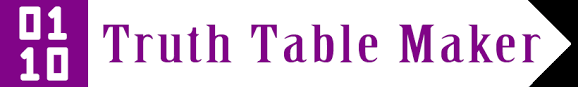 Truth Table Generator Create Logical Truth Tables Instantly