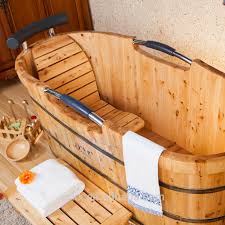 The combination of a relaxing bath experience with safety features makes it a great choice for our customers with. Kx Indoor House Wooden Barrel With Bathtub Backrest Buy Bathtub Backrest Wooden Barrel Bathtub Backrest Product On A In 2020 Wooden Bathtub Wood Tub Tub Shower Combo