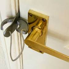 Adding one to a doorway is an easy, quick way to cool your. Howsar Portable Door Lock