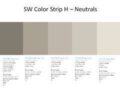 Gray can have blue or green undertones that complement indigo, teal, red, black, violet and yellow. Similar Sw Paint To Worldly Gray